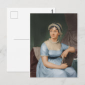 Jane Austen nodigt uit Briefkaart (Voorkant / Achterkant)
