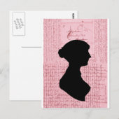 Jane Austen, noem me Lady Jane Series Briefkaart (Voorkant / Achterkant)