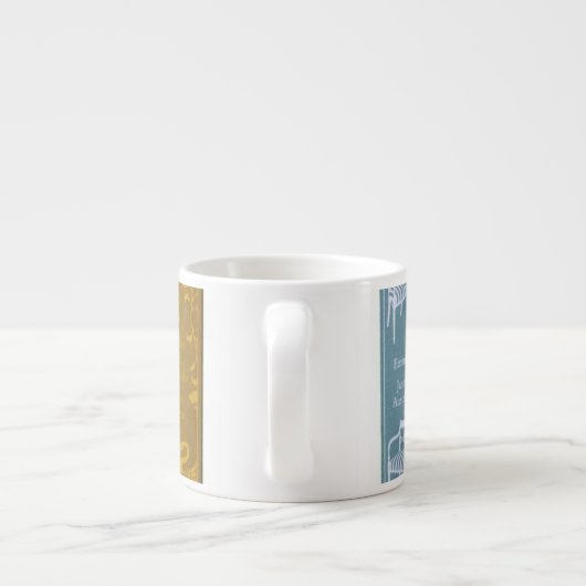 Jane Austen novels are my cup of tea Espresso Kop (Achterkant)