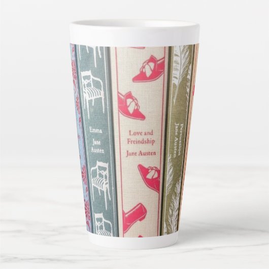 Jane Austen Novels Latte Mok (Voorkant)
