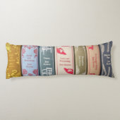 Jane Austen Novels Lichaamskussen (Achterkant)