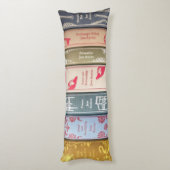 Jane Austen Novels Lichaamskussen (Achterkant (Verticaal))