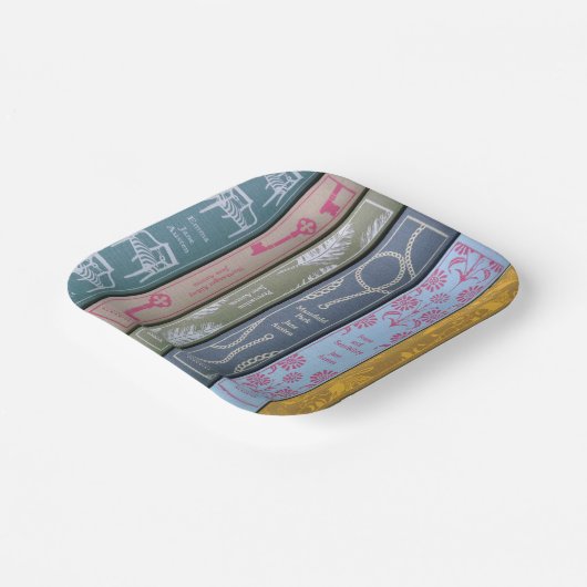 Jane Austen Novels Napkins Papieren Bordje (Gebogen)