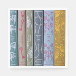 Jane Austen Novels Napkins Servet
