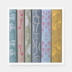 Jane Austen Novels Napkins Servet