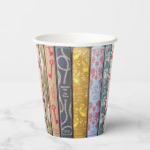 Jane Austen Novels Papieren bekers (Achterkant)