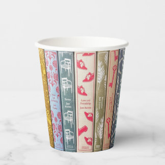 Jane Austen Novels Papieren bekers