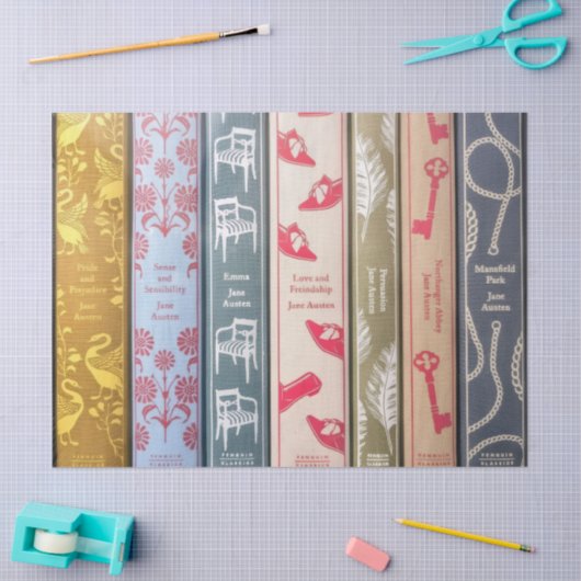 Jane Austen Novels Tissuepapier (Craft)
