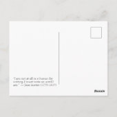 Jane Austen "On Writing"-Briefkaart voor citaten Briefkaart (Achterkant)