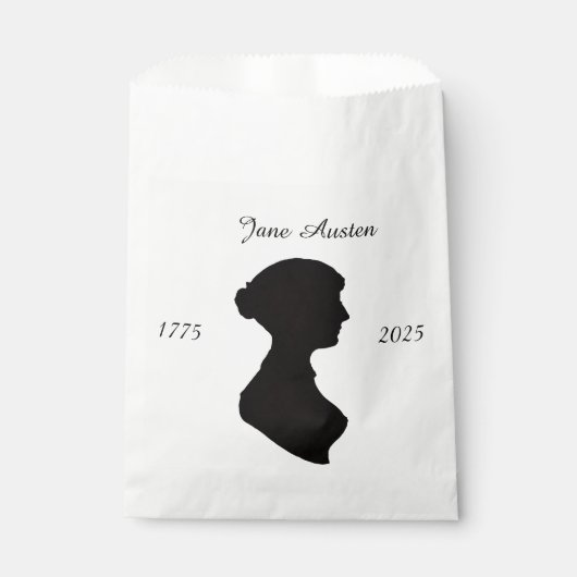 Jane Austen op 250 Bedankzakje (Voorkant)