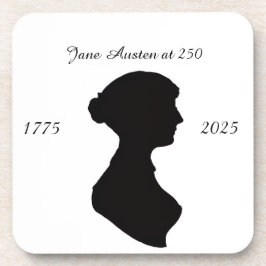 Jane Austen op 250 Bier Onderzetter