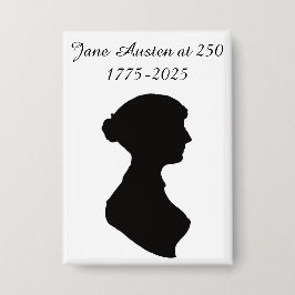 Jane Austen op 250 Button
