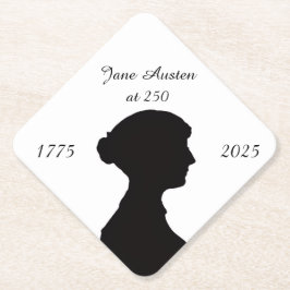 Jane Austen op 250 Kartonnen Onderzetters