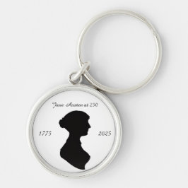 Jane Austen op 250 Sleutelhanger