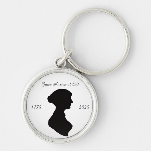 Jane Austen op 250 Sleutelhanger (Voorkant)