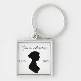 Jane Austen op 250 Sleutelhanger