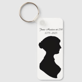 Jane Austen op 250 Sleutelhanger