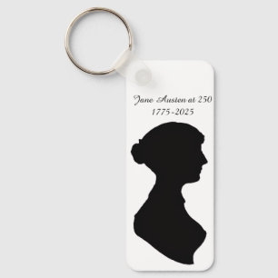 Jane Austen op 250 Sleutelhanger