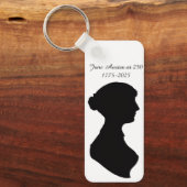 Jane Austen op 250 Sleutelhanger (Voorkant)