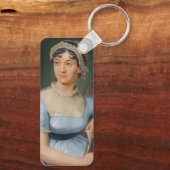 Jane Austen op 250 Sleutelhanger (Achterkant)