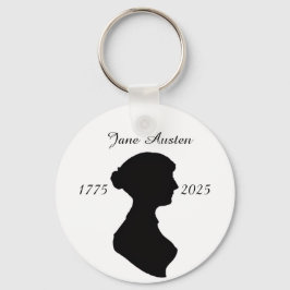 Jane Austen op 250 Sleutelhanger
