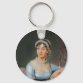 Jane Austen op 250 Sleutelhanger (Achterkant)