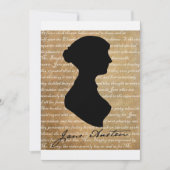 Jane Austen Page Silhouette (Voorkant)