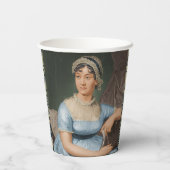 Jane Austen Papieren Bekers (Achterkant)