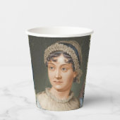Jane Austen Papieren Bekers (Voorkant)