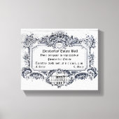 Jane Austen: Pemberley Estate Ball Canvas Afdruk (Voorkant)