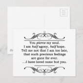 Jane Austen Persuasion Quote Briefkaart (Voorkant / Achterkant)