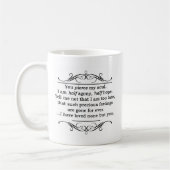 Jane Austen Persuasion Quote Koffiemok (Links)