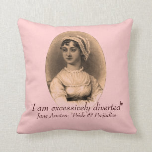 Jane Austen Pillow Kussen