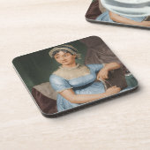 Jane Austen Plastic Onderzetter set (Linkerzijde)