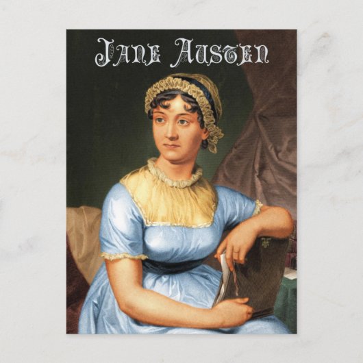 Jane Austen - Portrait Briefkaart (Voorkant)