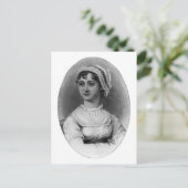 Jane Austen Portrait Briefkaart (Staand voorkant)
