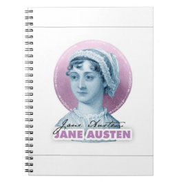 Jane Austen Portrait en Signature Pink Notitieboek