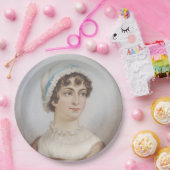Jane Austen portrait Papieren Bordje (Feest)
