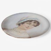 Jane Austen portrait Papieren Bordje (Gekanteld)