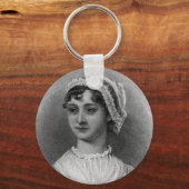 Jane Austen Portrait Sleutelhanger (Voorkant)