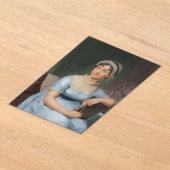 Jane Austen portret Acryl Uitnodigingen (Laagn)