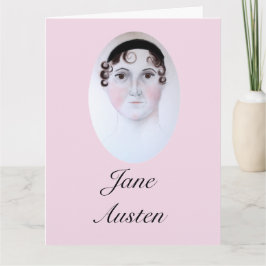 Jane Austen-portret, bladwijzer. Kaart