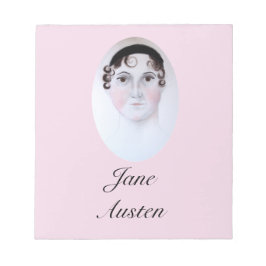 Jane Austen-portret, bladwijzer. Notitieblok