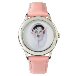 Jane Austen-portret in waterverf horloge van ORDes