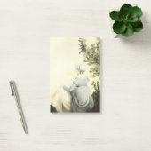 Jane Austen-portret in waterverf Post-it® Notes (Kantoor)