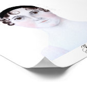 Jane Austen Portret. Poster (Hoek)