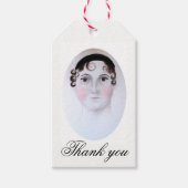 Jane Austen portretlabels door OrDesigns Cadeaulabel (Voorkant)