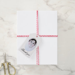 Jane Austen portretlabels door OrDesigns Cadeaulabel
