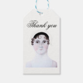 Jane Austen portretlabels door OrDesigns Cadeaulabel (Voorkant)