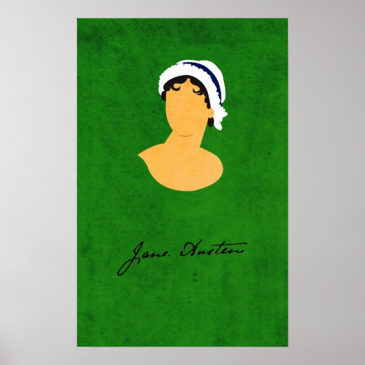 Jane Austen Poster (Voorkant)